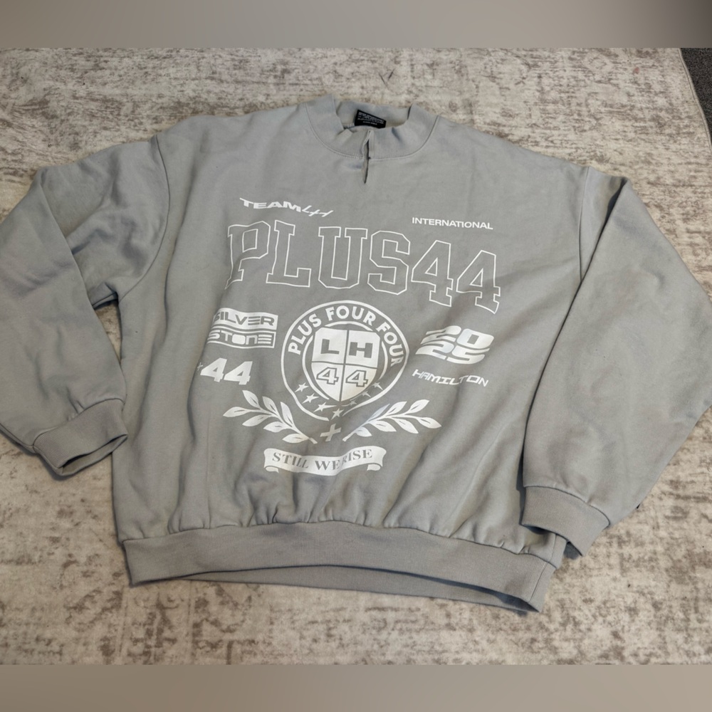 Plus44 Store Merch Plus44 Varsity Crewneck Sweater